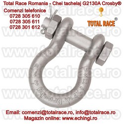 Shackles omega  cu bolt, piulita si stift de blocare Crosby®