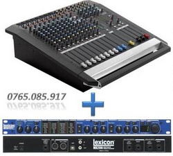 Mixer amplificat Allen & Heath PA 12-CP 2x500W 8 + procesor efecte Lexicon MX200