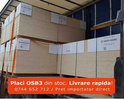 Placi OSB din stoc. Pret importator direct