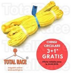 Super oferta verii: chingi textile circulare 3+1 gratis