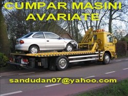 CUMPAR MASINI AVARIATE,ACCIDENTATE,DAUNA TOTALA